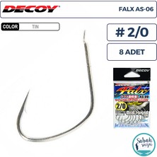 Decoy As-06 Falx Jigging Asist Iğne Tın #2/0 (8 Adet)