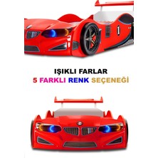 İnegöl'den Eve Arabalı Yatak, Bmw Rüzgarlıklı Ledli Arabalı Yatak - Gt3