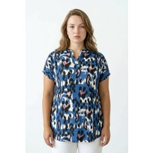 Stil Diva Desenli Kısa Kollu T-Shirt