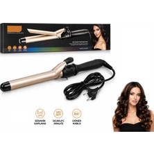Tastech HK-9500 Seramik Saç Maşası 45W Proffessional Curling Iron 25MM Saç Şekillendirici