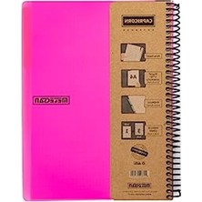 Die Grup Pembe 7 Konulu A4 Spiralli Defter, 210 Yaprak
