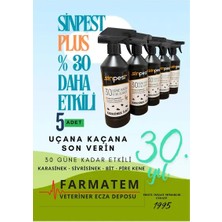 Byanes % 30 Daha Etkili 5 Adet 500ML Karasinek Sivir ve Haşere