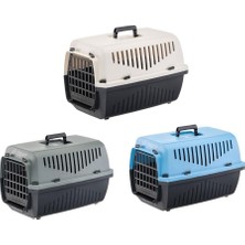 Ferplast Kedi Taşıyıcı Skıpper 3, Köpek Taşıyıcı, Küçük Köpekler ve Kediler Için Evcil Hayvan Taşıyıcı, Maksimum 10 Kg, Köpek Seyahat Kafesi, Kedi Seyahat Taşıyıcı, 62 x 41 x Y 38 cm
