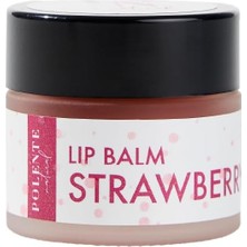 Natural - Çilekli Lip Balm - Nemlendirici Dudak Kremi 10 ml