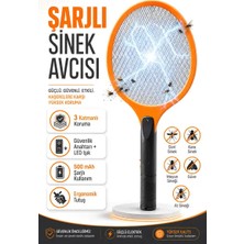 Byanes Şarjlı Sinek Raketi Sivrisinek Haşere Öldüren Elektrikli Sineklik Haşere Aleti