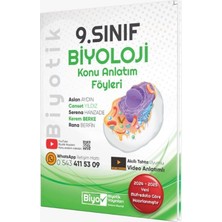 Akm Kitap 9. Sınıf Biyoloji Konu Anlatım Föyleri Biyotik Yayınları