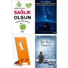 Ceres Yayınları Sağlık Olsun - Maksat Iyilik Yayılsın - Uğur Taslak + Kuzey Işıklarının Şarkısı + Telefon Tutucu + Bir Kar Tanesi