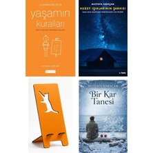 Akılçelen Kitaplar Yaşamın Kuralları - Richard Templar + Kuzey Işıklarının Şarkısı + Telefon Tutucu + Bir Kar Tanesi