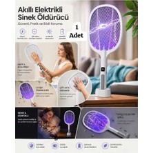 Byanes Stantlı Elektrikli Haşere-Sinek Öldürme Raketi, Type-C Şarj Edilebilir Elektrikli Sineklik