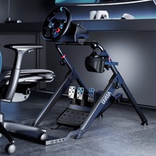 Exvega Katlanabilir Sim Racing Yarış Simülatörü Kokpiti SR03
