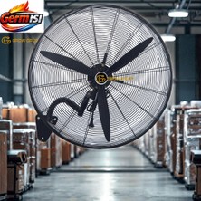 Germ Isı Germısı Grow Ky 30INÇ 82CM Mega Boy Duvar Tipi Endustriyel Vantilatör 240WATT Turbo Motor