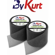 ByKurt Sineklik Tamir Bandı Kes Yapıştır Onar Pratik Bant 2 Adet