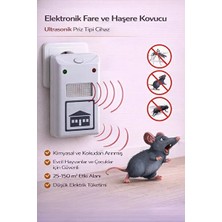 Byanes Elektronik Fare ve Haşere Kovucu Ultrasonik Priz Tipi Cihaz