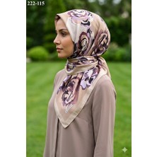Velscarfs Soft Pamuk Parla Eşarp (Bej) 222-115