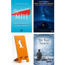 Maya Kitap Süperanne Miti - Anya Hayes + Kuzey Işıklarının Şarkısı + Telefon Tutucu + Bir Kar Tanesi