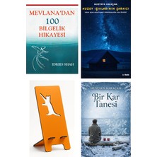 Butik Mevlana'dan 100 Bilgelik Hikayesi - Idries Shah + Kuzey Işıklarının Şarkısı + Telefon Tutucu + Bir Kar Tanesi
