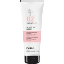 PURING 02 Smoothing Kabaran Saçlar Için Keratin ve Zeytinyağlı Elektriklenme Karşıtı Saç Maskesi 250ML
