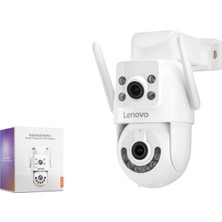 Belirtilmemiş Lenovo X6T 3Mp+3Mp 2 Kamera 1 Pt Kamera 1 Sabit Smart Wifi Güvenlik Kamerası