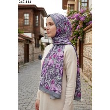 Sharell Fransız Ipeği Şal (Gri) 247-114