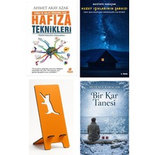 Tutku Yayınevi Hafıza Teknikleri - Turgay Keskin + Kuzey Işıklarının Şarkısı + Telefon Tutucu + Bir Kar Tanesi