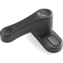 Proalet Profesyonel Emniyet Kilidi, Çekmeli, Metal, Çocuk Güvenlik Kilidi, Mandallı, Emniyet Sistemi, Pimapen, Pvc Kapı ve Pencere Kilidi (Siyah)