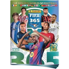 Panini Fıfa 365 2026 Resmi Lisanslı Çıkartma Albümü + 2 Paket (10 Adet Çıkartma)