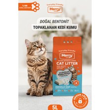 Merry Marsilya Sabunlu Kedi Kumu 5L