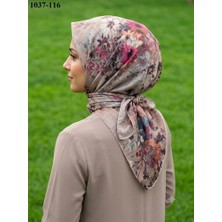 Lo'cella Soft Pamuk Eşarp (A.vizon-Pembe) 1037-116