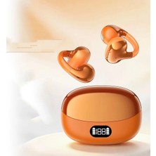 Azurtech Klips Bluetooth 6.0 Kulak Arkası Kablosuz Kulaklık - & 720 Derece Uzamsal Ses - 45 Saat Şarj Süreli Suya Dayanıkl