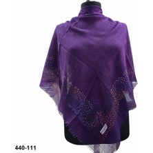 Polo İst. Polo Ist Desenli Flamlı Eşarp 440-111