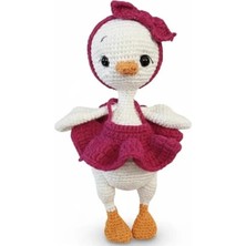Amigurumi El Örgüsü Oyuncak - Amigurumi Ördek - Çocuk Oyuncak