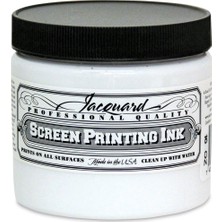 Jacquard Professional Screen Ink Serigrafi Mürekkebi 0,47L White 118