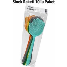 Byanes Sineklik/sinek Raketi/sinek Şaplağı 10'lu Paket