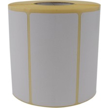 Eko Termal Etiket 100MM x 50MM Ruloda 1000 Adet 40MM Kuka Çapında Direk Termal Transfer Etiketi
