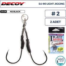 Decoy Dj-90 Light Jigging Çiftli Asist Iğnesi #2 (2 Adet)