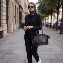 La Boutique D-2810 Hakiki Deri Siyah