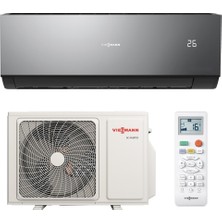 Viessmann SWAA200MHA035 R32 Vitoclima 200-S/HE Trend Black A++ 12000 Btu Inverter Duvar Tipi Klima Montaj Dahil