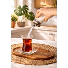 Porsima Cam Akıtmalı Salla Dök Şekerlik - Toz Şekerlik - 200ML