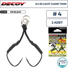 Decoy Dj-93 Light Game Çiftli Asist Iğnesi #4 (2 Adet)