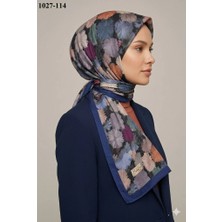 Belinda Scarf Bambu Kraş Pamuk Şal (Gece Mavisi) 1027-114