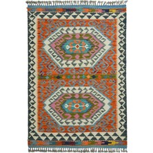 Kilim Co. Yünden El Dokuma Afgan Kilim 100X150 cm (1.5 M²)