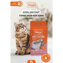 Merry Bebek Pudralı Kedi Kumu 5L