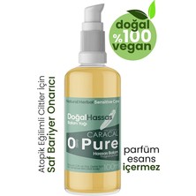 Caracal 01 Pure - Cilt Bakım Yağı Hassas Atopik Ciltler Için Nemlendirici Onarıcı Vücut Bakım Yağı Doğal 100 ML Jojoba Kuşburnu Nar Çekirdeği Susam Yağı