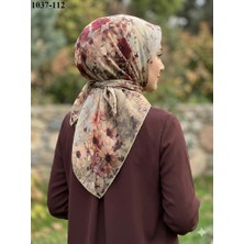 Lo'cella Soft Pamuk Eşarp (Yeşil - Kırmızı) 1037-112