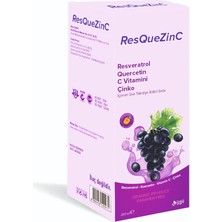 Resquezinc Resveratrol ve Quercetin Içeren 200 ml Şurup