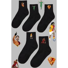 Rabona Fashion Aslanın Izinde 5'li Taraftar Çorabı