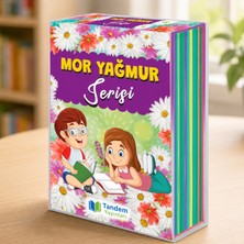 Tandem Yayınları Mor Yağmur Serisi 3. ve 4. Sınıf Hikaye Seti 8 Kitap 48 Sayfa – Değerlendirme Sorulu
