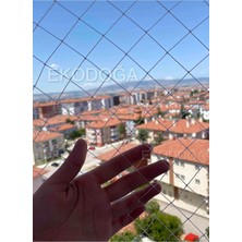 Balkon Filesi 2,5x8 Metre Kuş Filesi Güvercin Önleme Ağı