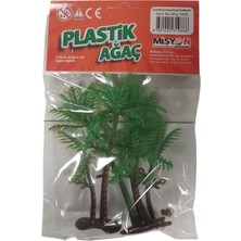 Belirtilmemiş Misyon Plastik Ağaç 3 Lü Msy-3006