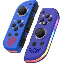 Tekoo Joy-02 Switch Oyun Kolu Yeni Nesil | 5.2 Bluetooth & 6 Eksen Sensörlü Kablosuz Gamepad